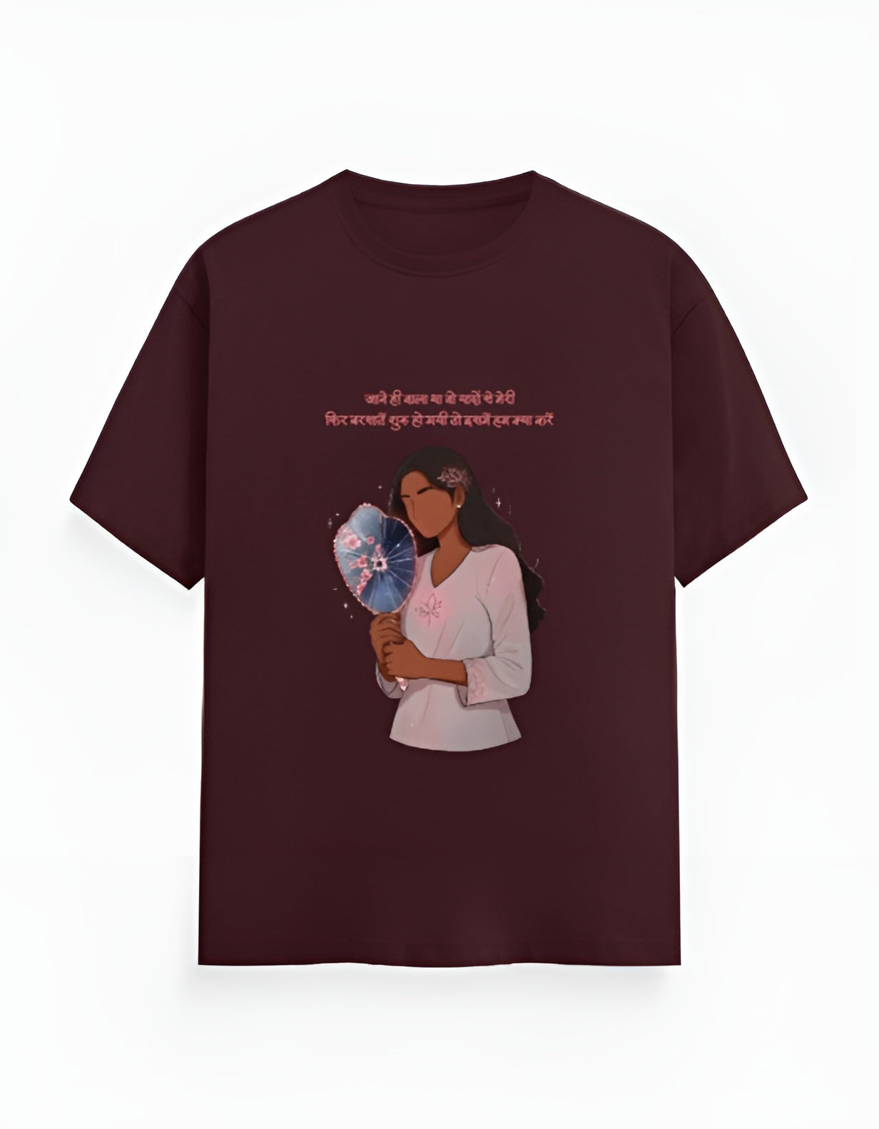 “Barsaat Wali Yaadein” – Female Classic Crew T-Shirt